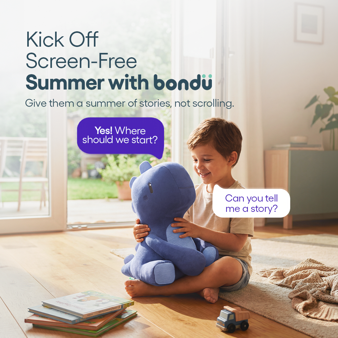 Bondu Facebook ad: Save $100 on bondu through May 26