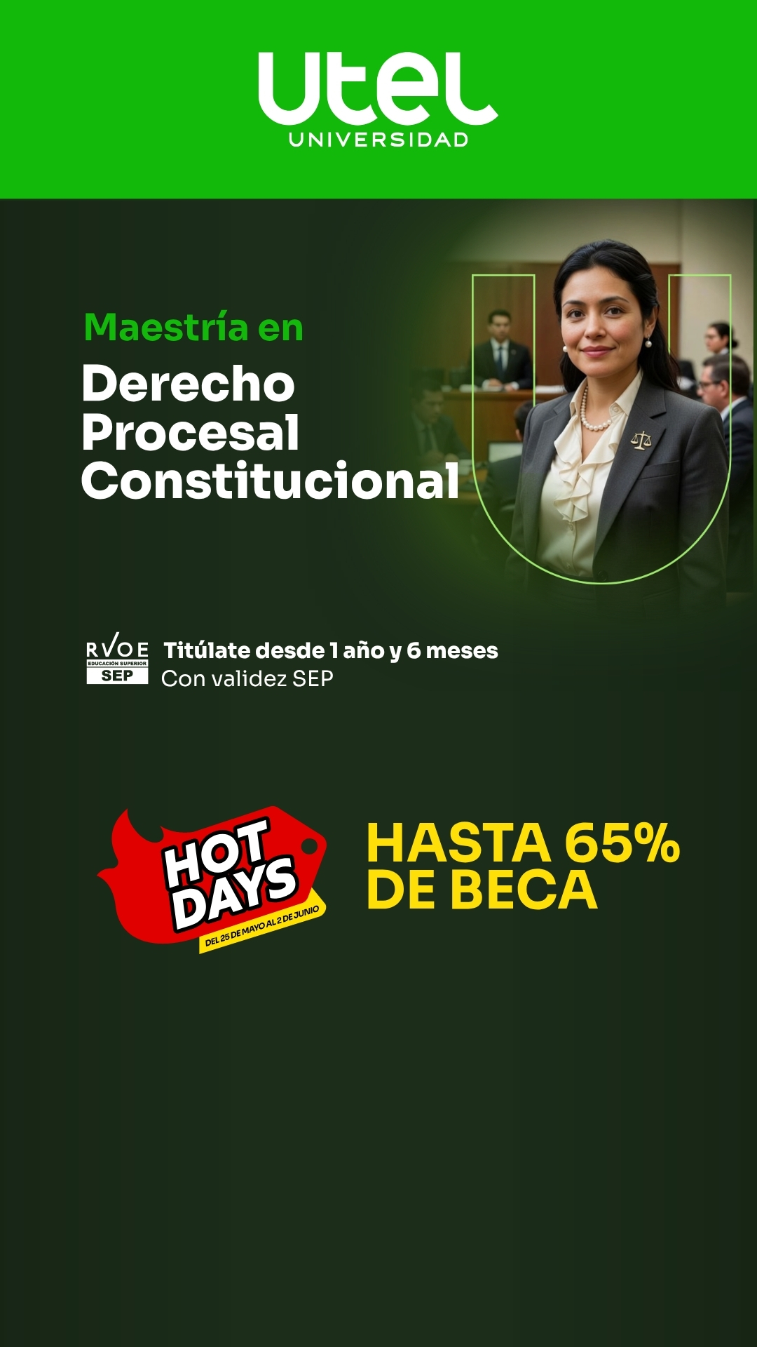 Utel Universidad Facebook ad