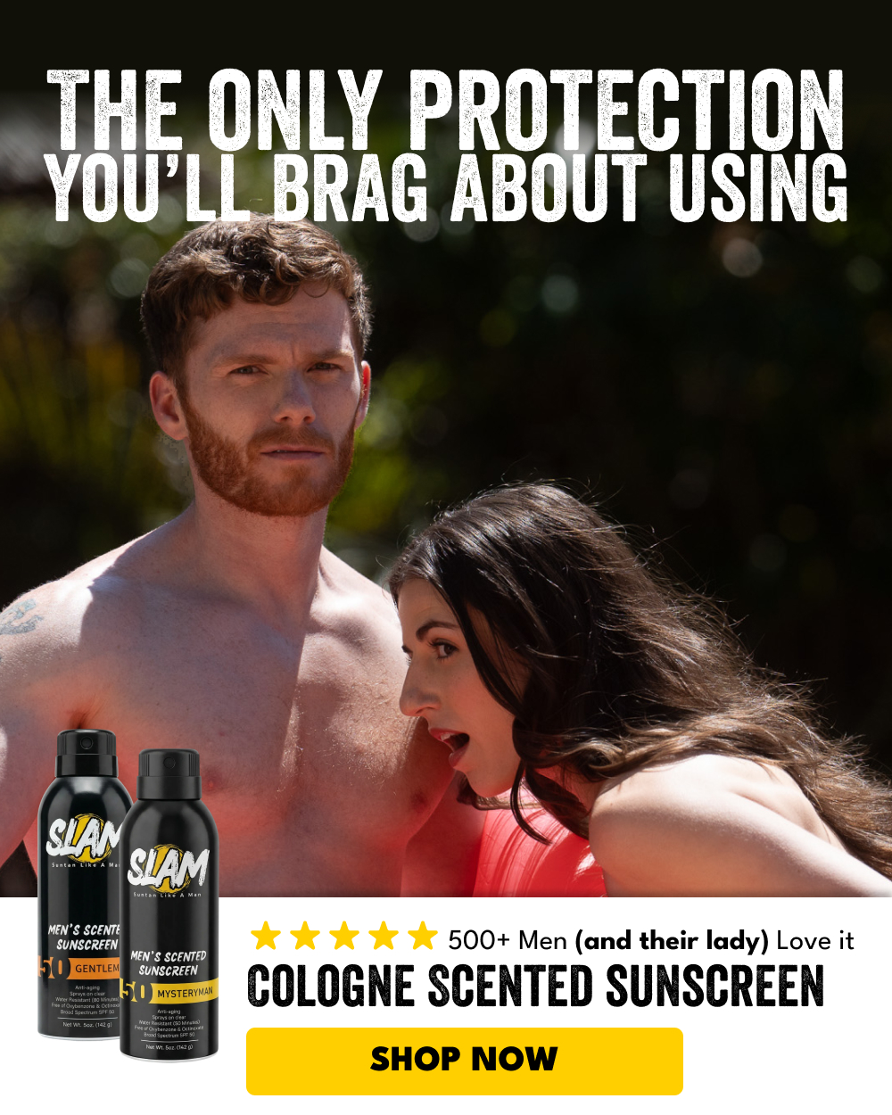 Slam Lotion  Facebook ad