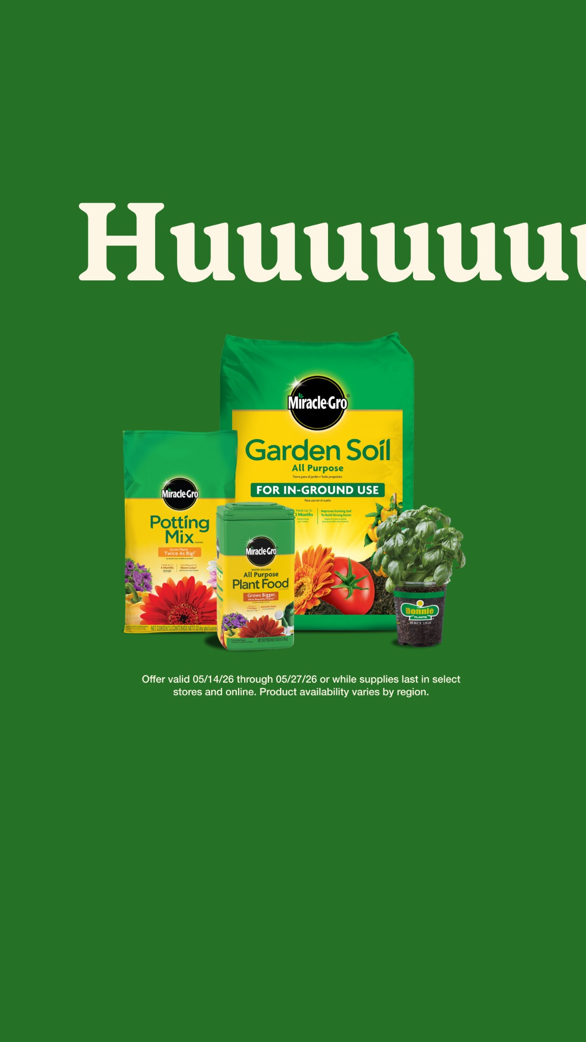 Scotts Lawn Care Facebook ad