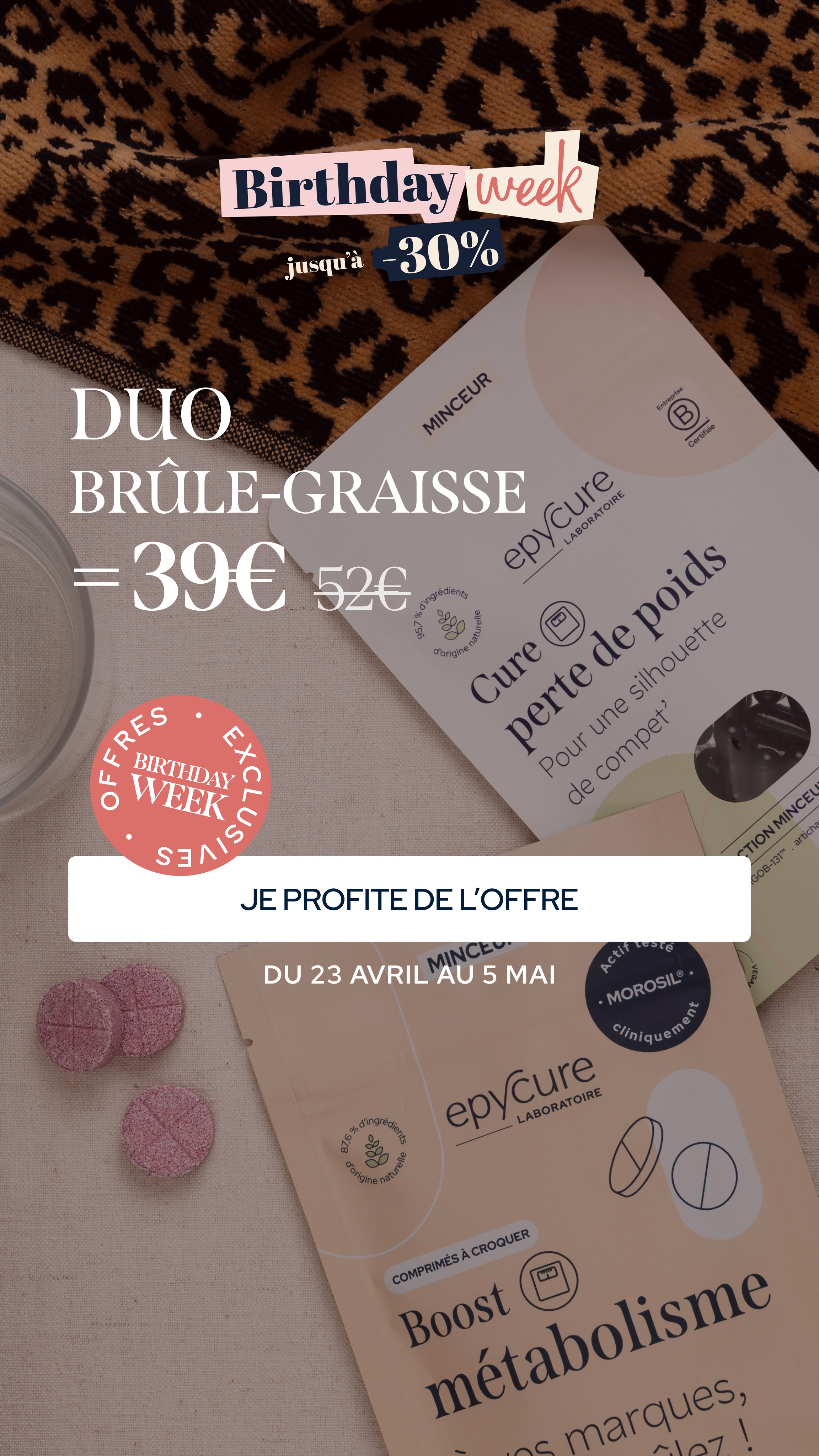 Epycure Facebook ad