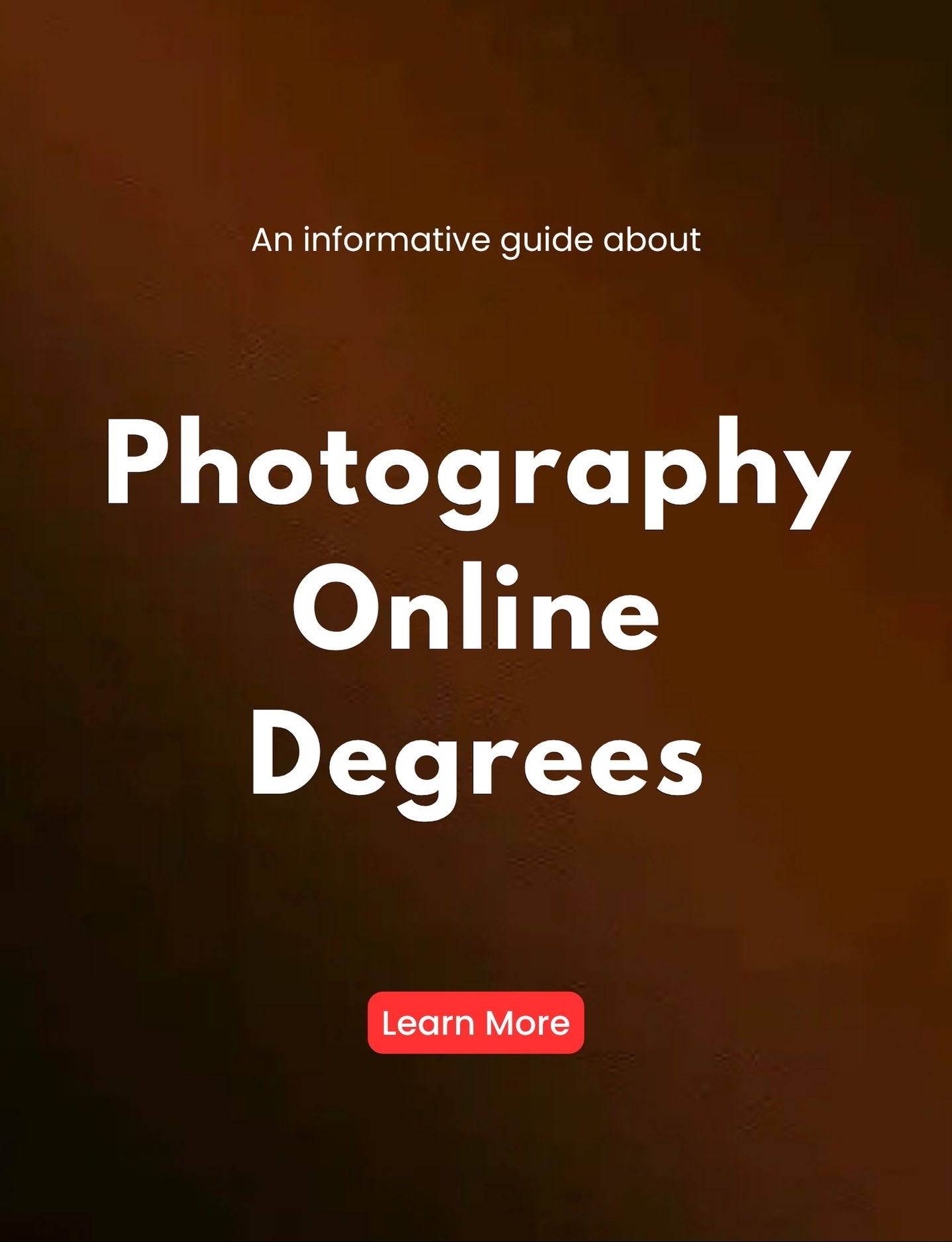Tech Central Facebook ad: Learn About Online Photography Degree Programs
