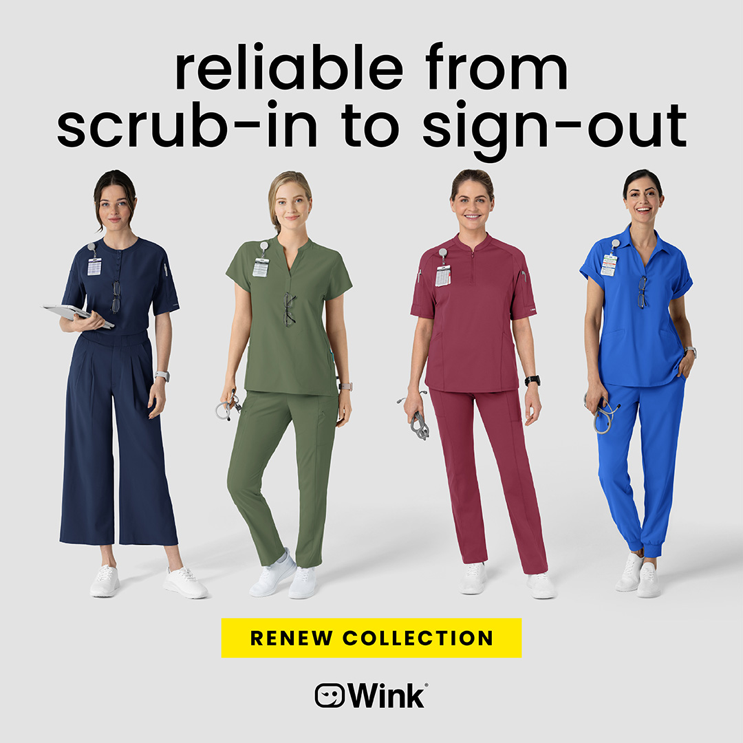 Wink Scrubs Facebook ad