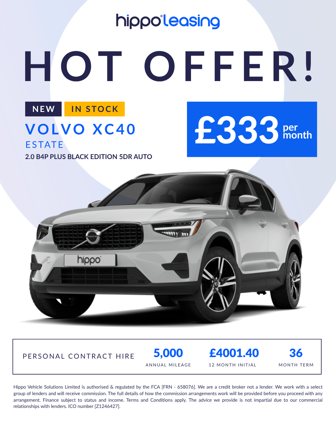 Hippo Leasing Facebook ad: Don't Miss Out!