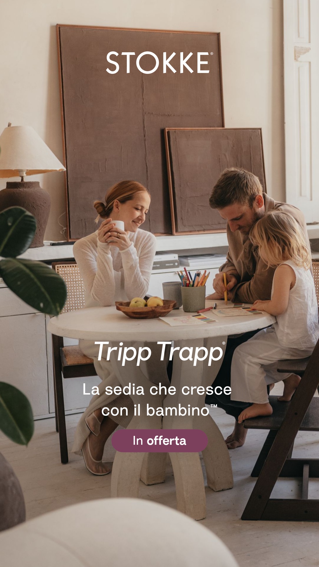 Stokke Facebook ad