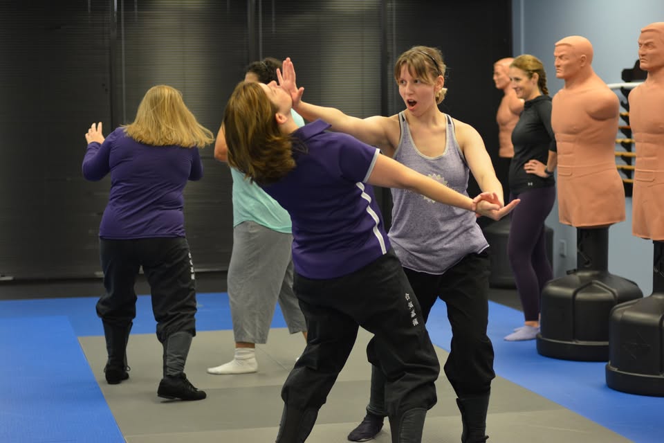 Warrior's Edge Martial Arts Facebook ad: Defense is a Skill - Master It!