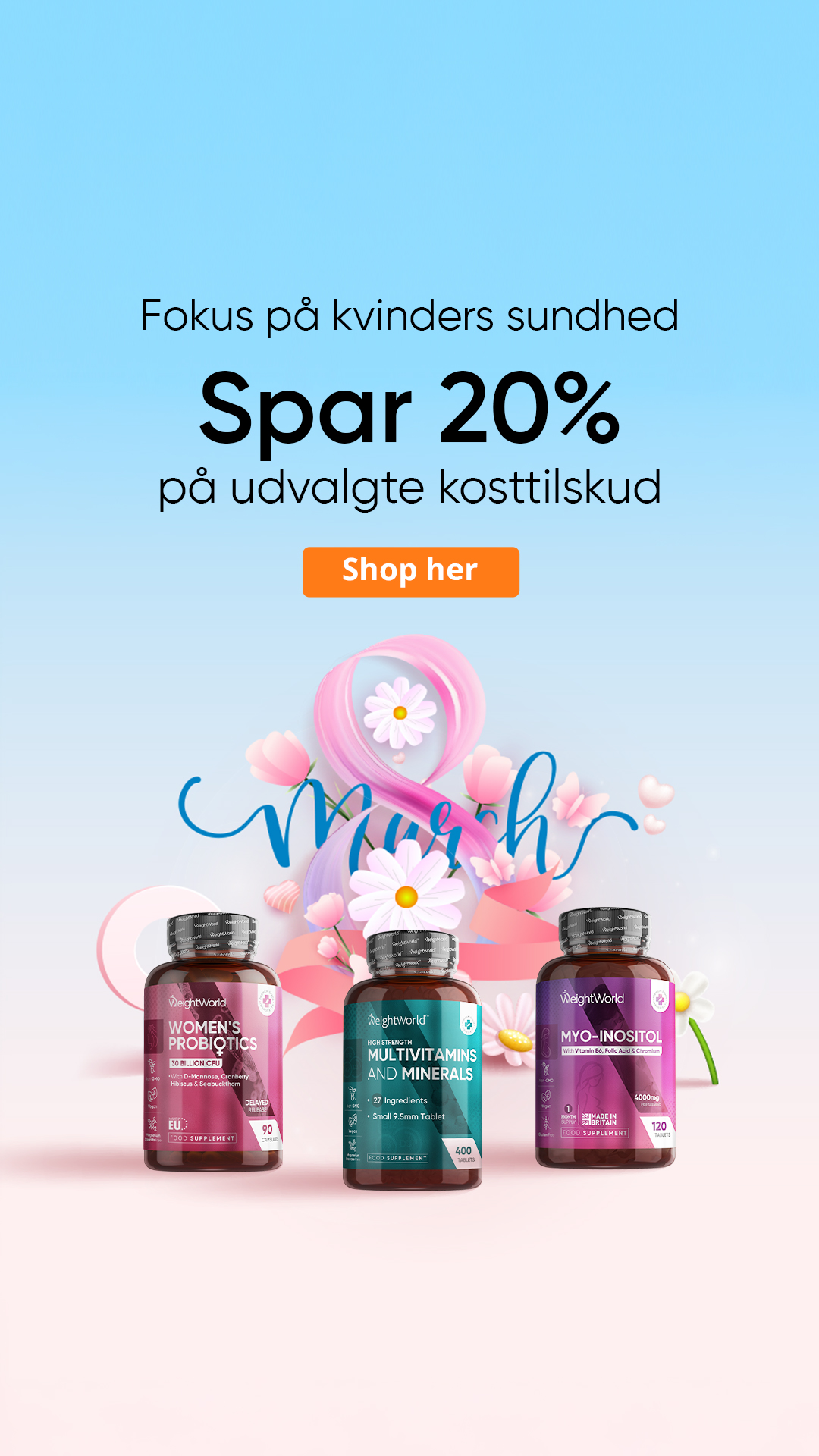 WeightWorld Danmark Facebook ad
