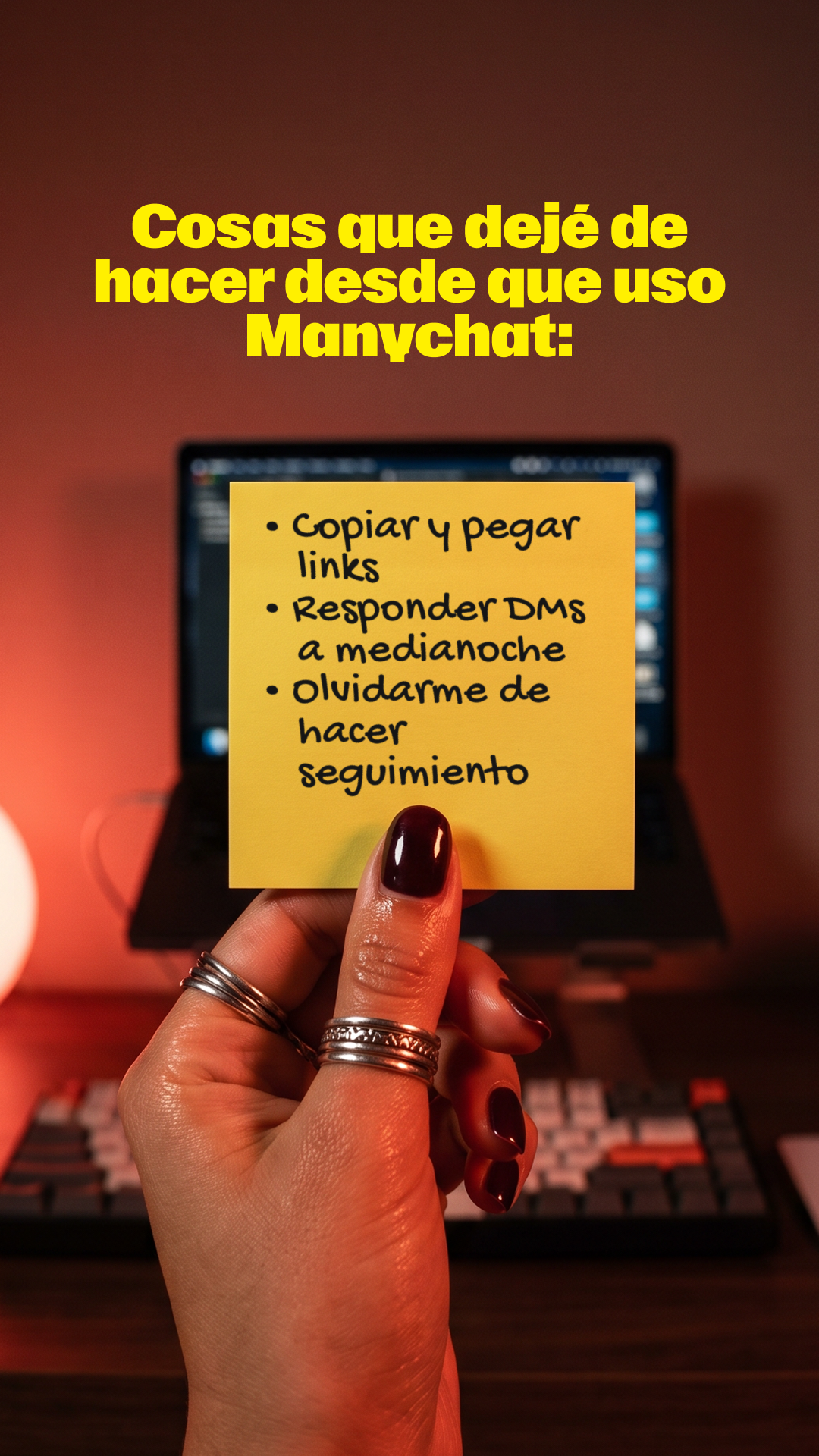 Manychat Facebook ad