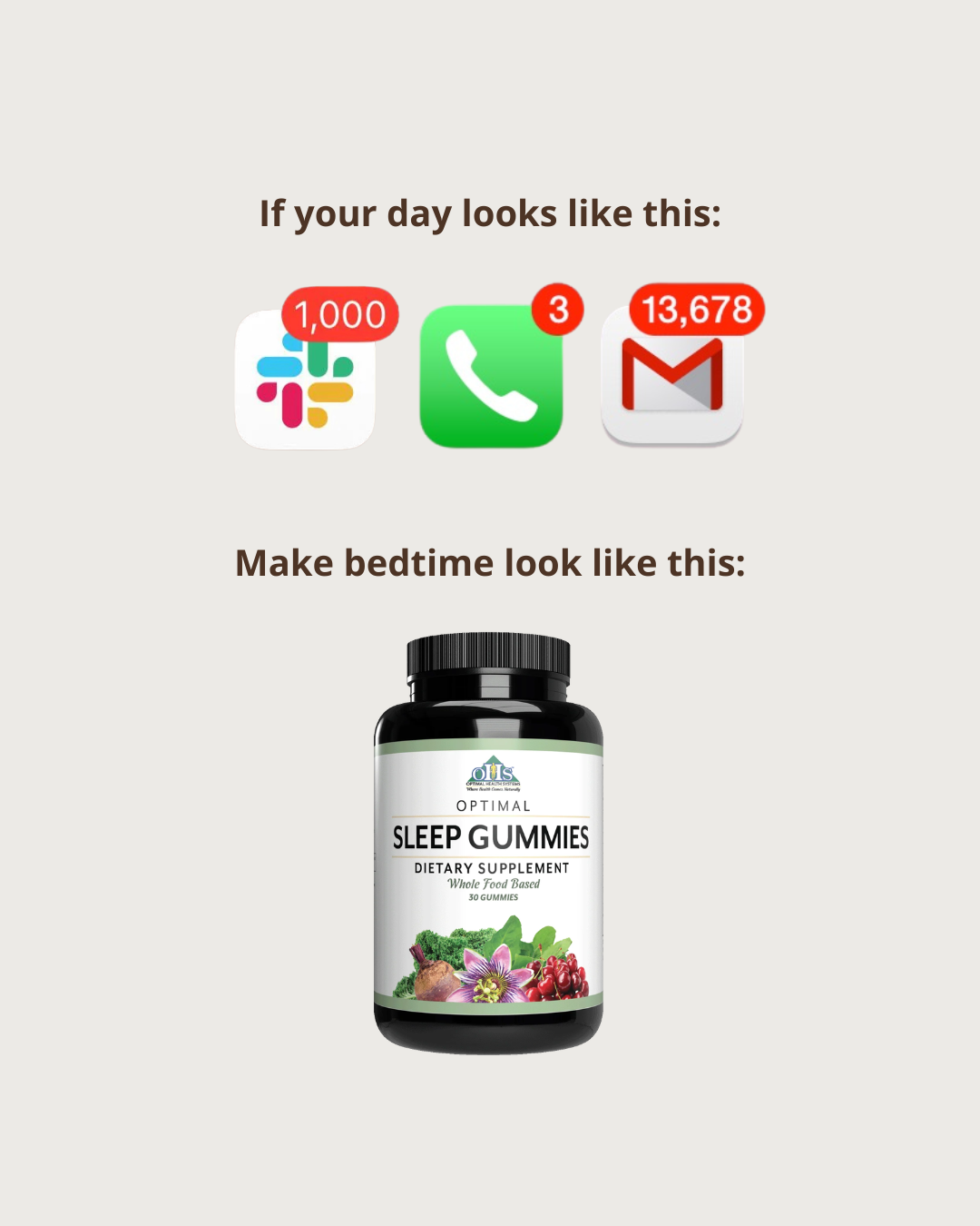 Optimal Health Systems Facebook ad