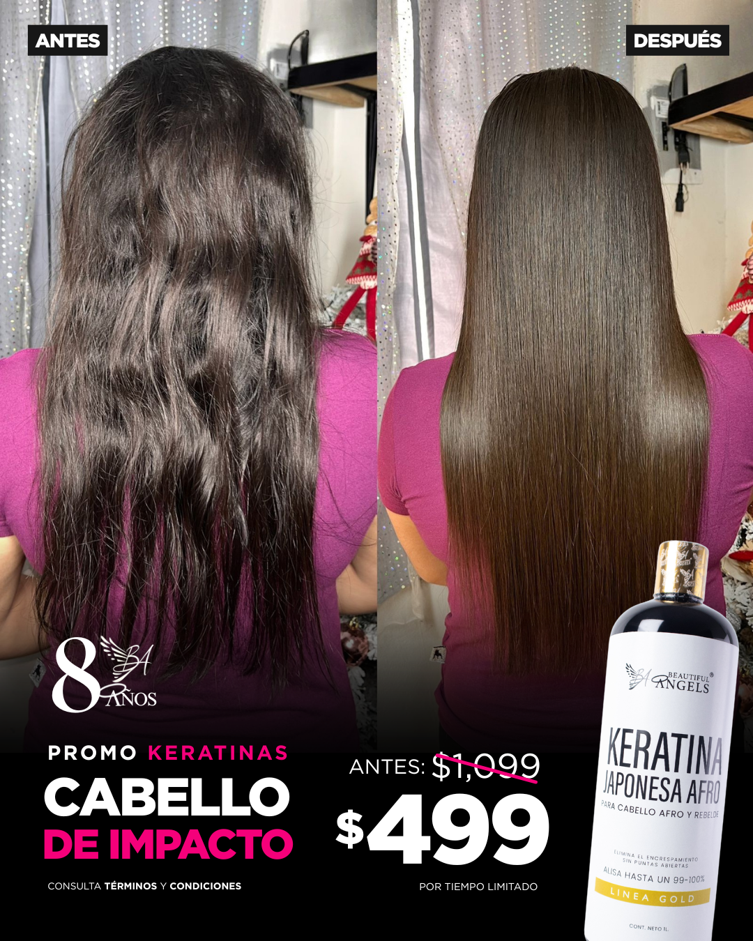 Beautiful Angels Facebook ad: Chatea con nosotros