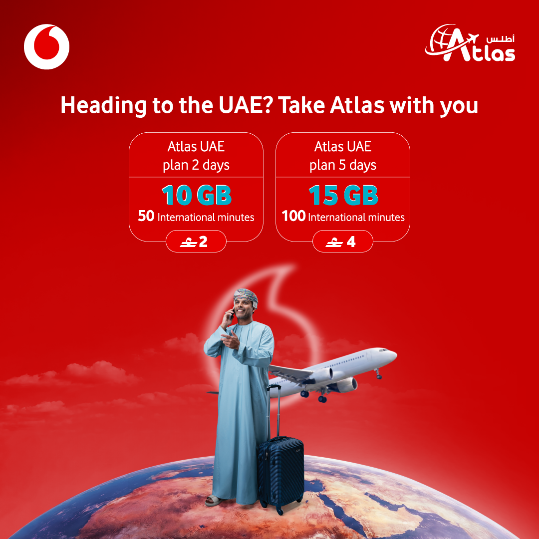 Vodafone Oman Facebook ad