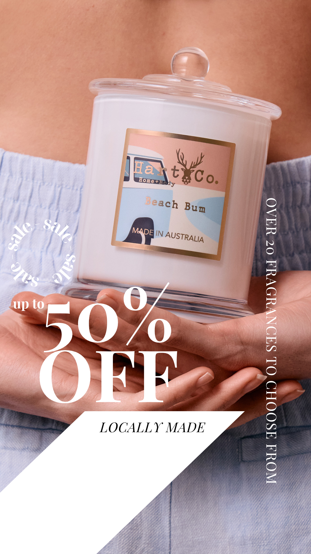 HartCo. Home + Body Facebook ad