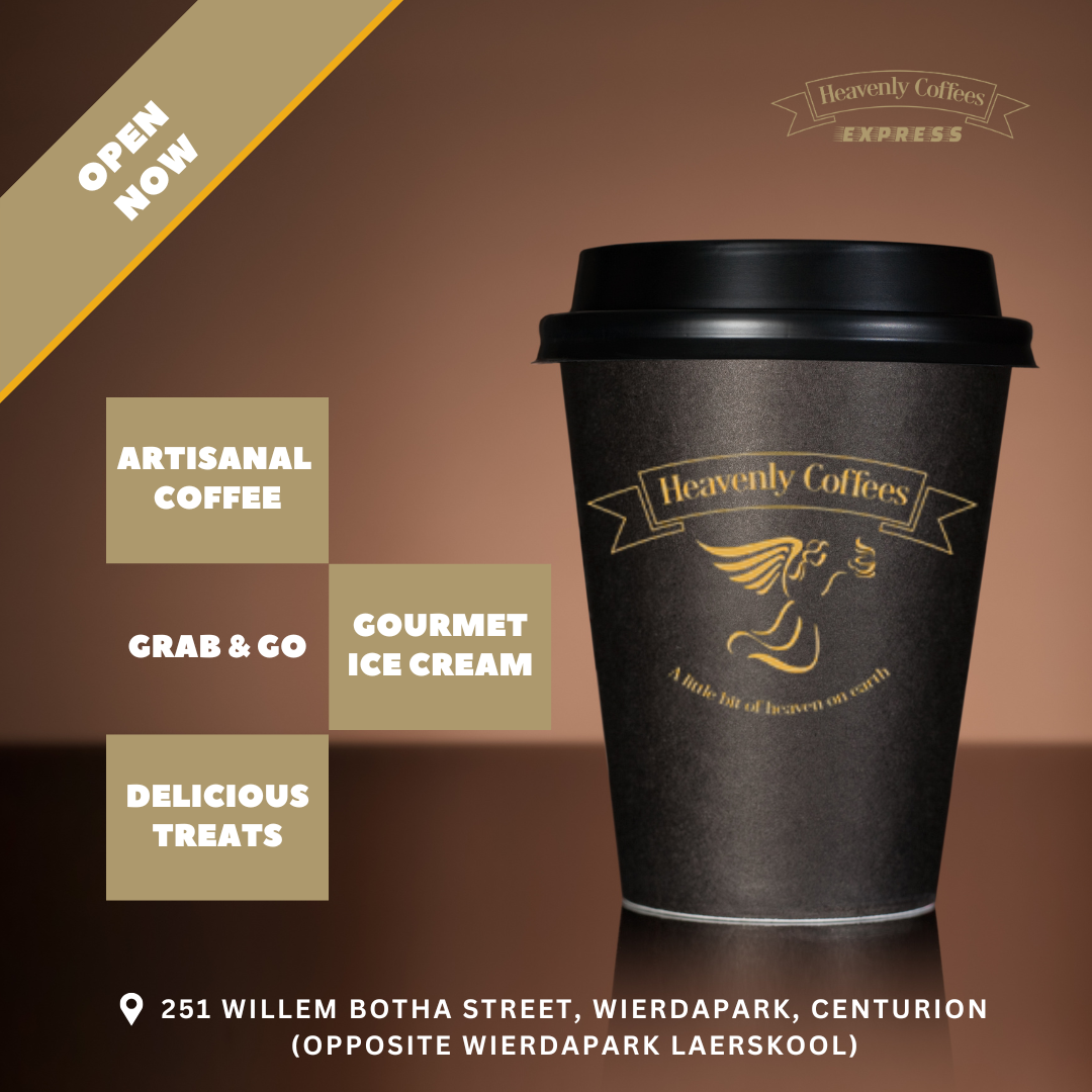 Heavenly Coffees Centurion Facebook ad
