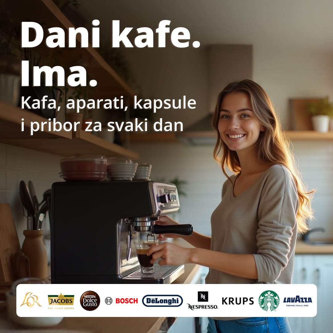 Ananas.rs Facebook ad: Tvoja kafa. Tvoj ritual. Ima.