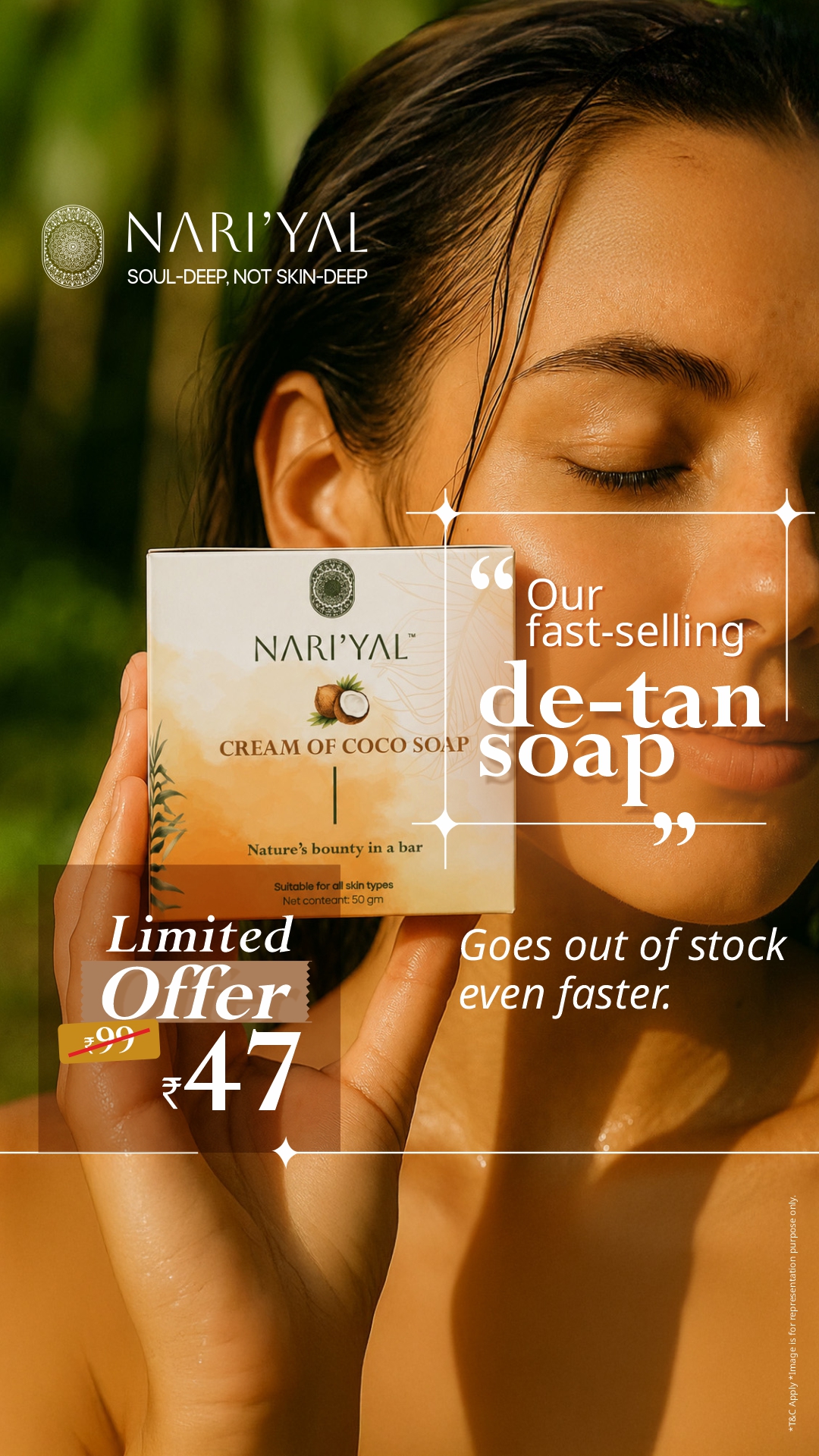 Nari'yal Facebook ad