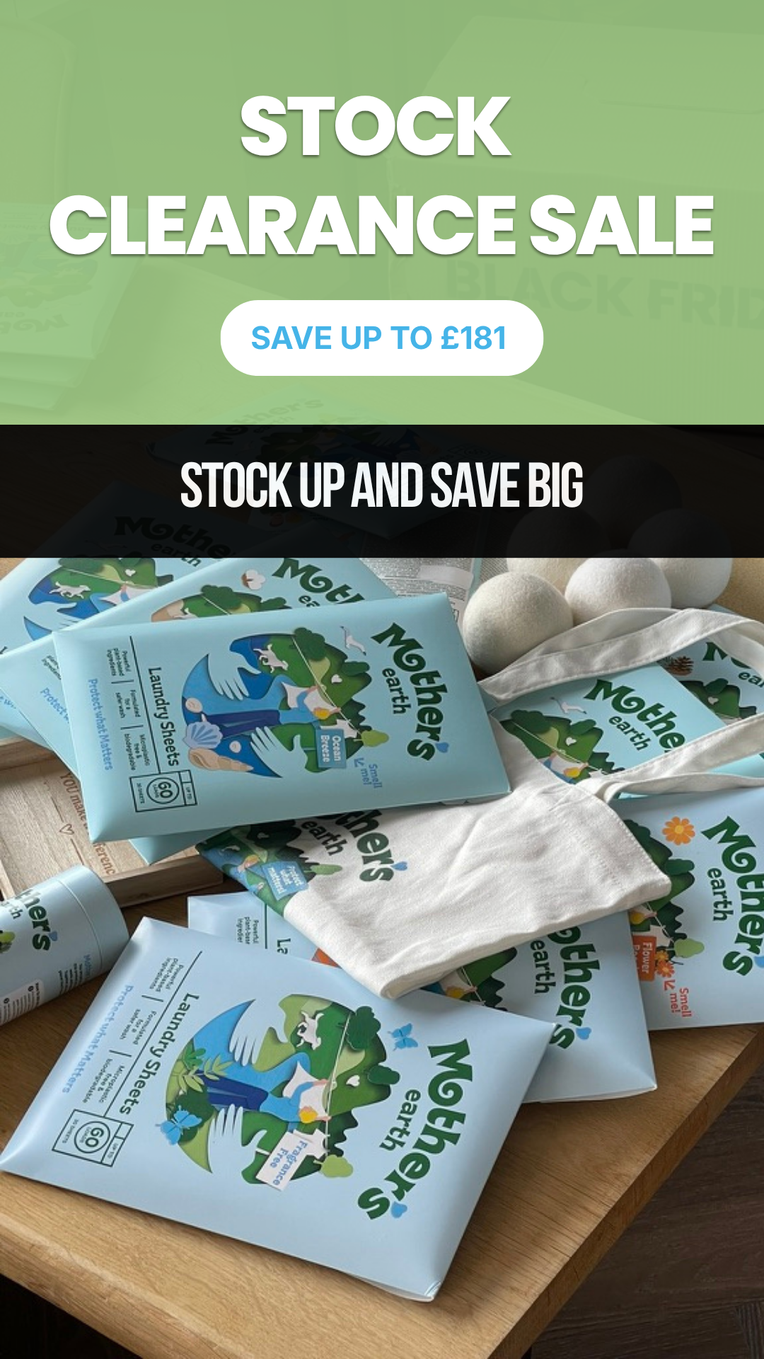 Mothers Earth Facebook ad