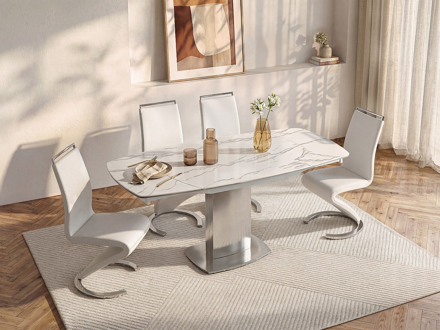 Vente-unique.com Facebook ad: Des tables qui font parler vos repas Inspirez-vous…