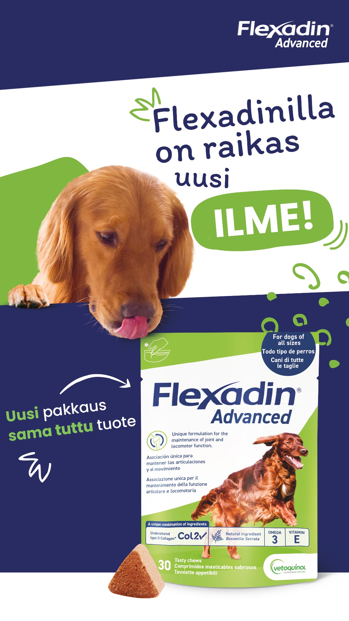 Vetcare Finland Facebook ad