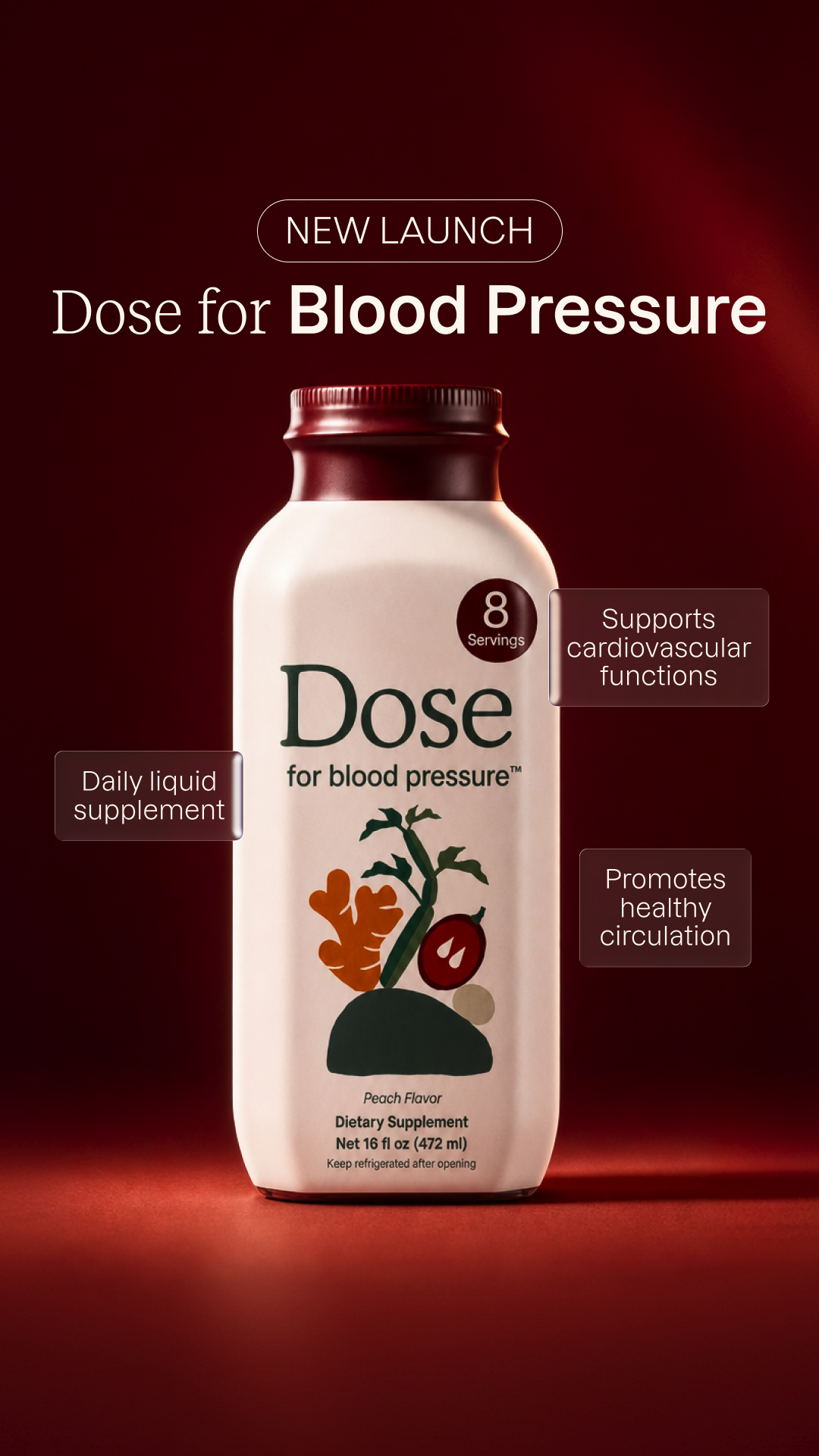 Dose for Blood Pressure Facebook ad: No Pills Necessary