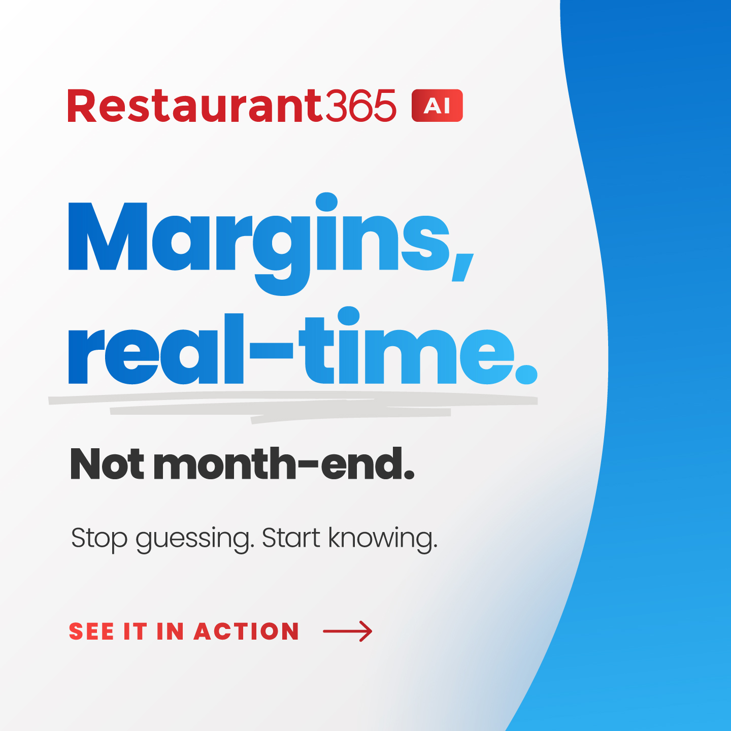 Restaurant365 Facebook ad