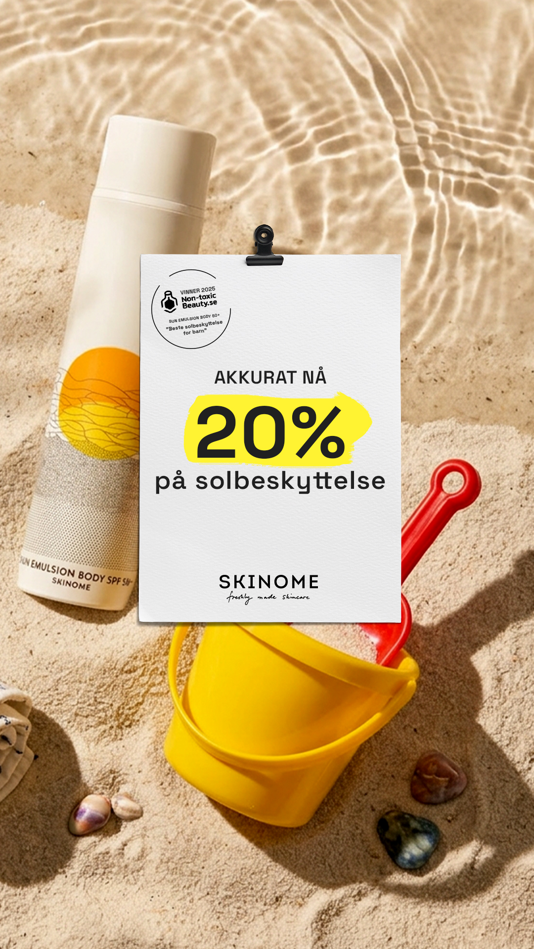 Skinome Facebook ad
