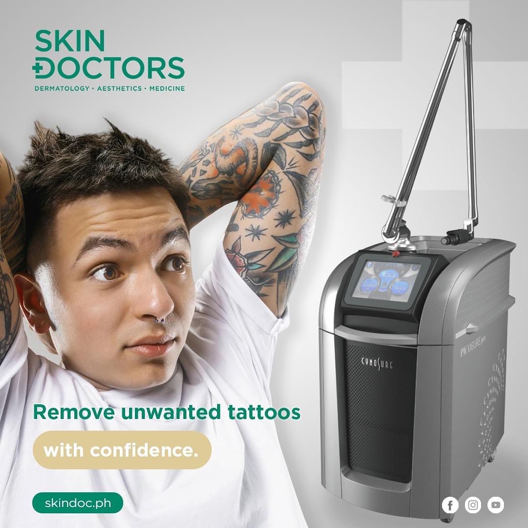 Skin Doctors - Cebu City Facebook ad: Unlocking the power of PicoSure Pro Revolutionizing tattoo…