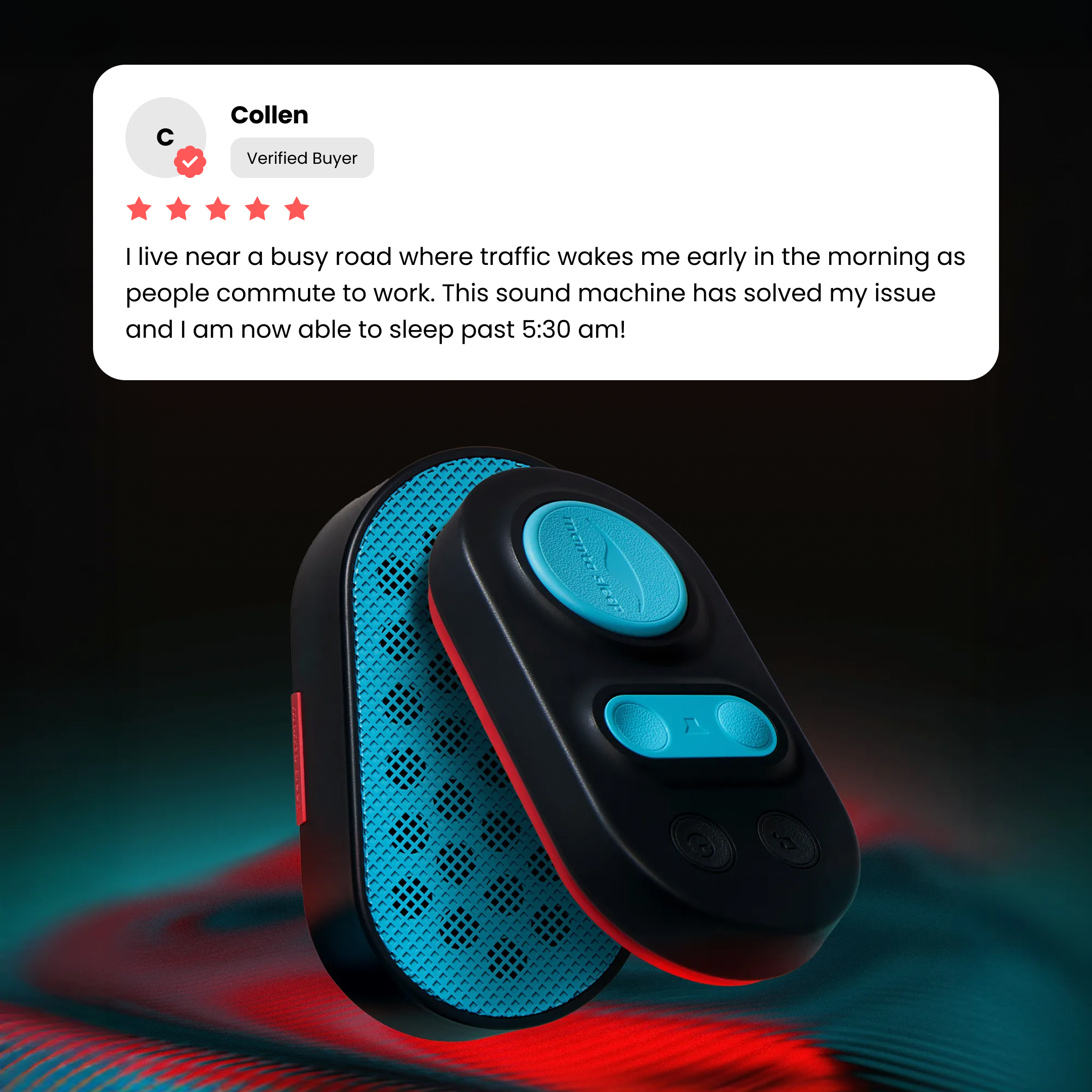 Manta Sleep Facebook ad