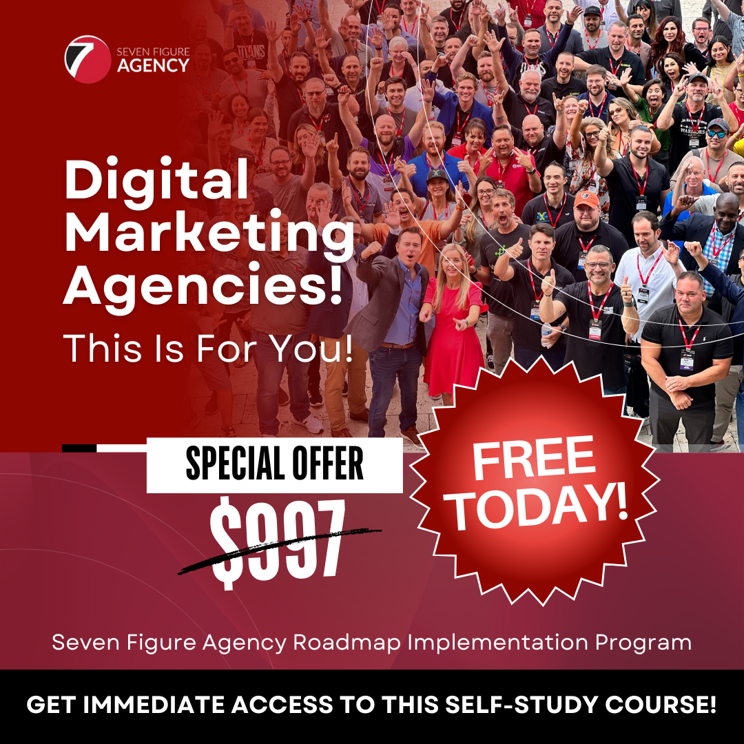 Seven Figure Agency Facebook ad