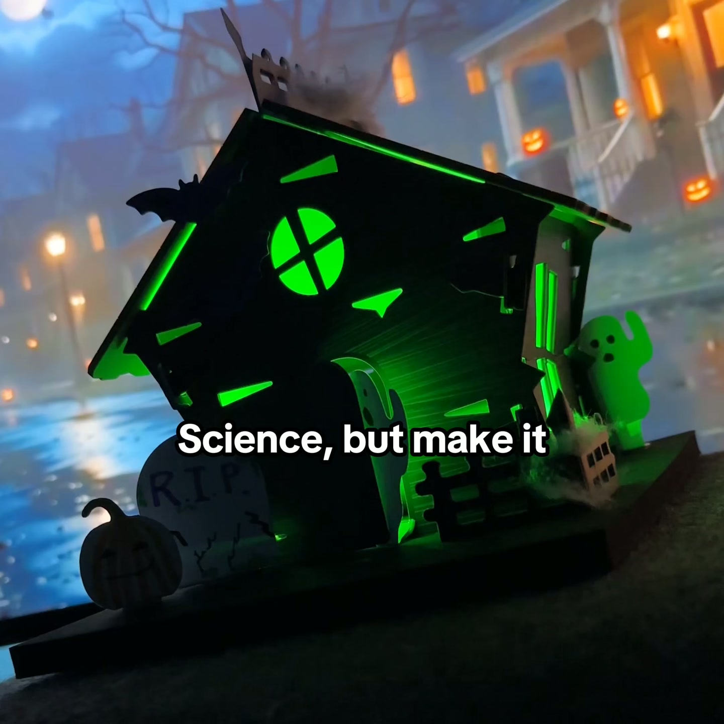 KiwiCo Facebook ad: Build a Spooky Haunted House