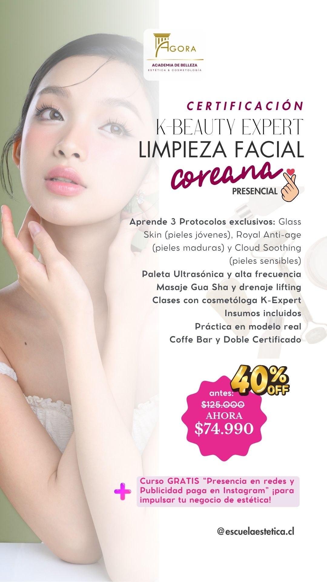 Academia de Belleza & Estética Facebook ad