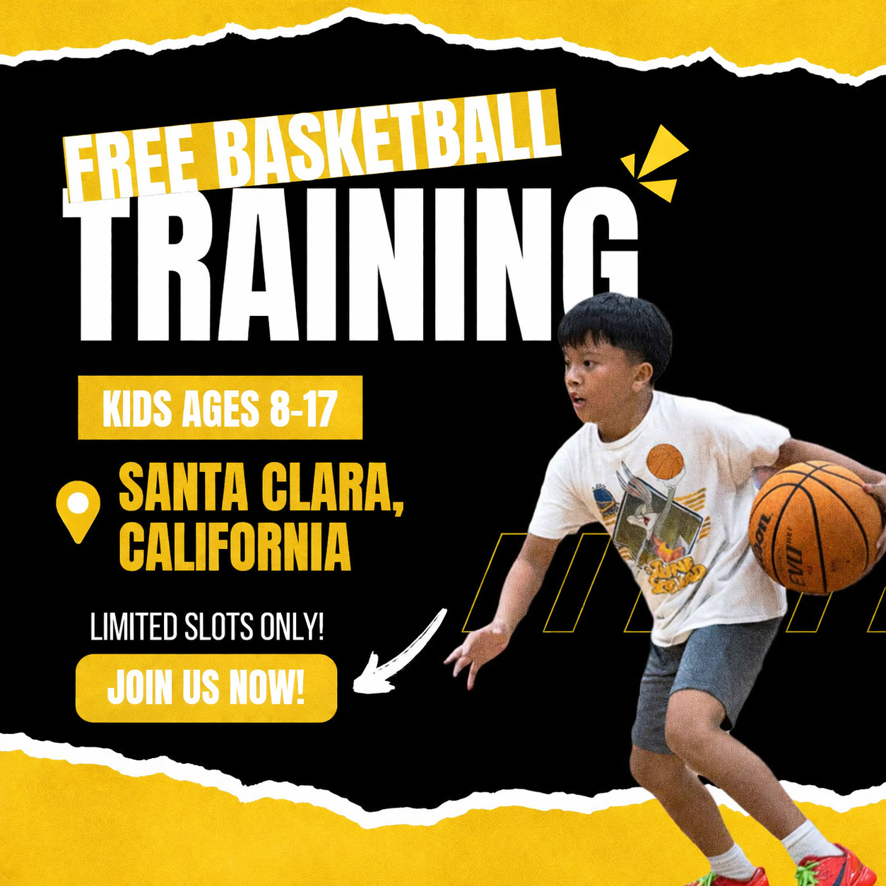 ICAN Basketball Academy Facebook ad