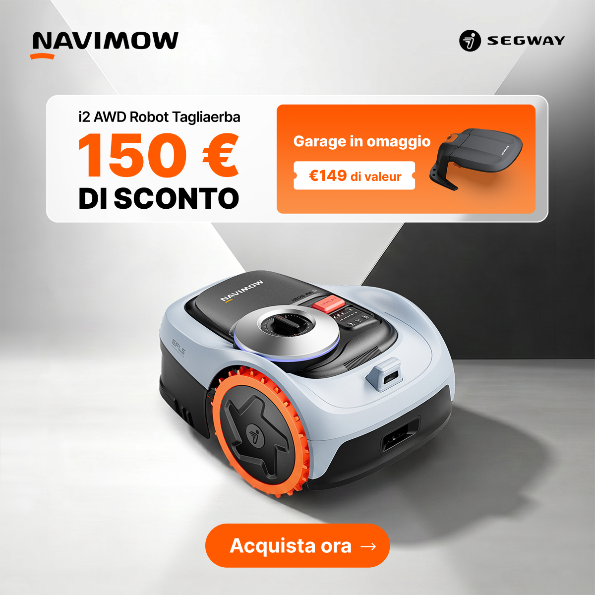 Segway Navimow Facebook ad: 16-28 Giugno | Offerte Prime