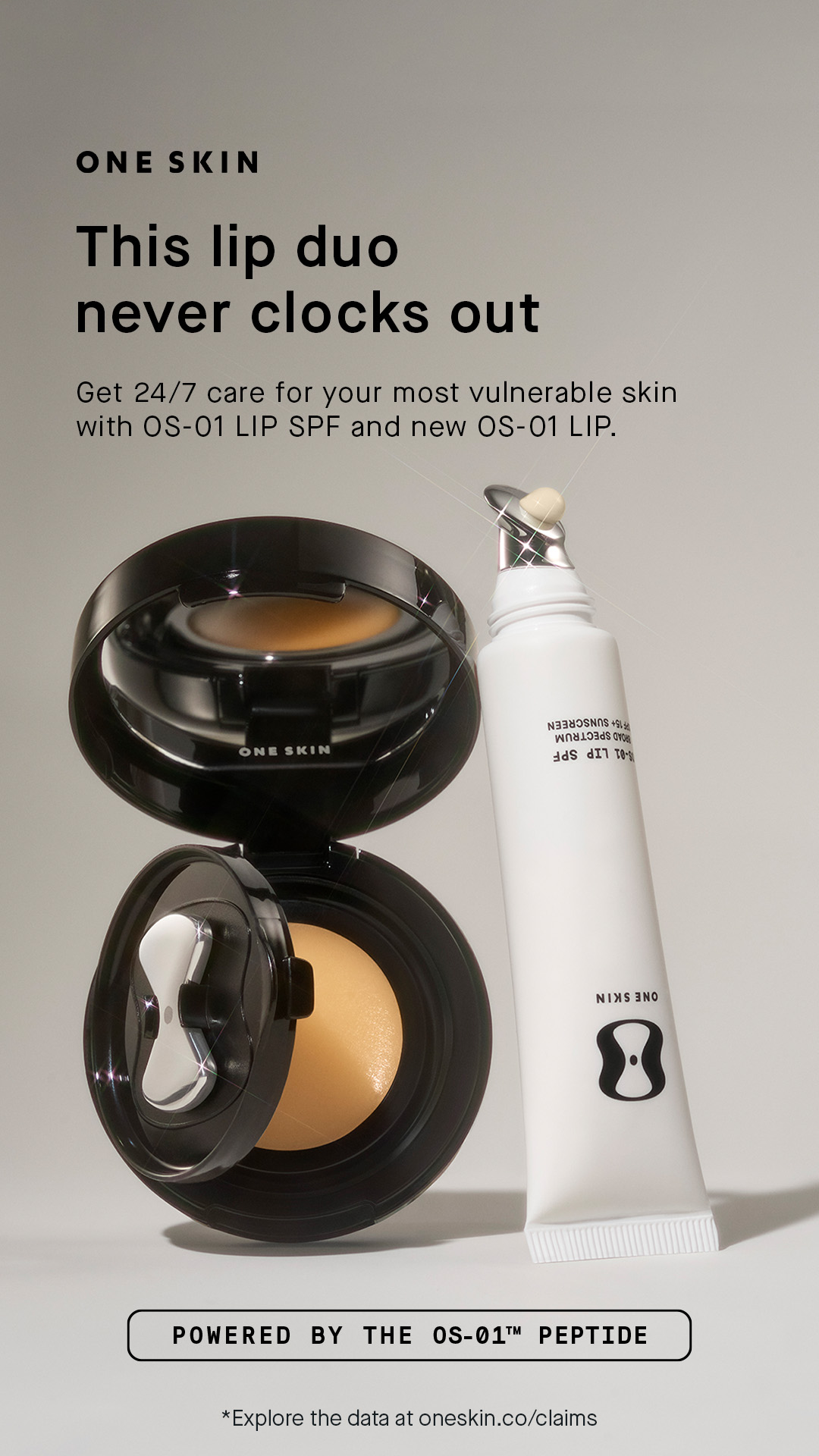 OneSkin Facebook ad