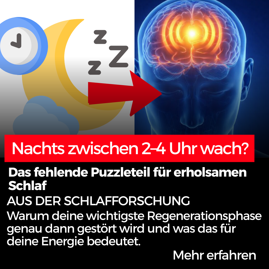 Gesundheitspiegel Facebook ad: Schlafprobleme? Das ist die natürliche Lösung
