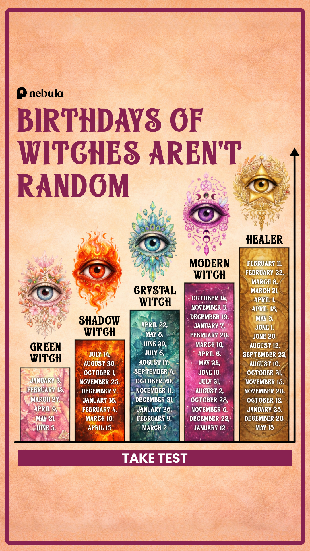Nebula: Witch Power Reading Facebook ad