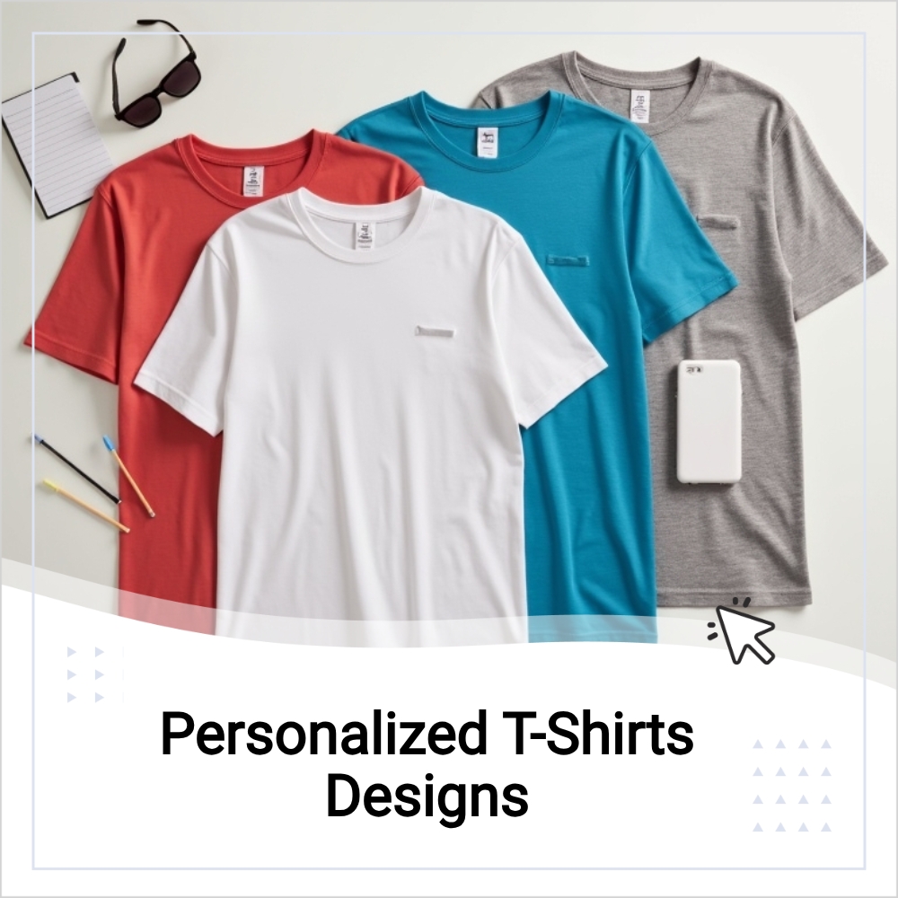 Roxy Finds Flow Facebook ad: Personalized T-Shirts Designs.