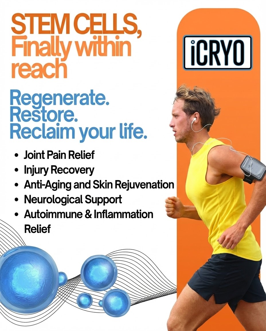 ICRYO Grosse Pointe Facebook ad: Book Your Free Stem Cell Consultation