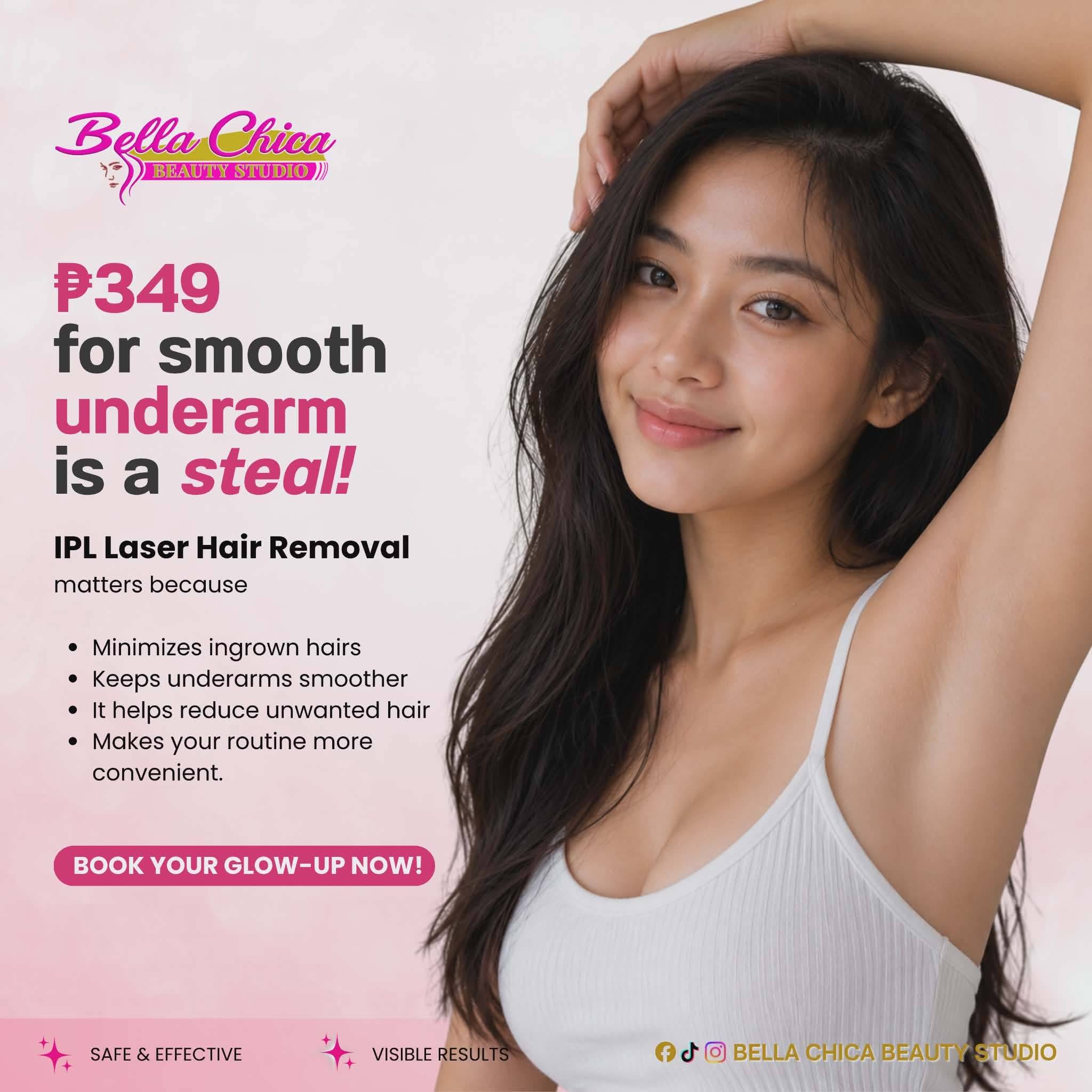 Bella Chica Beauty Studio-Candon Branch Facebook ad: 𝗥𝗲𝗮𝗱𝘆 𝘁𝗼 𝘂𝗻𝘃𝗲𝗶𝗹 𝗮 𝗺𝗼𝗿𝗲…