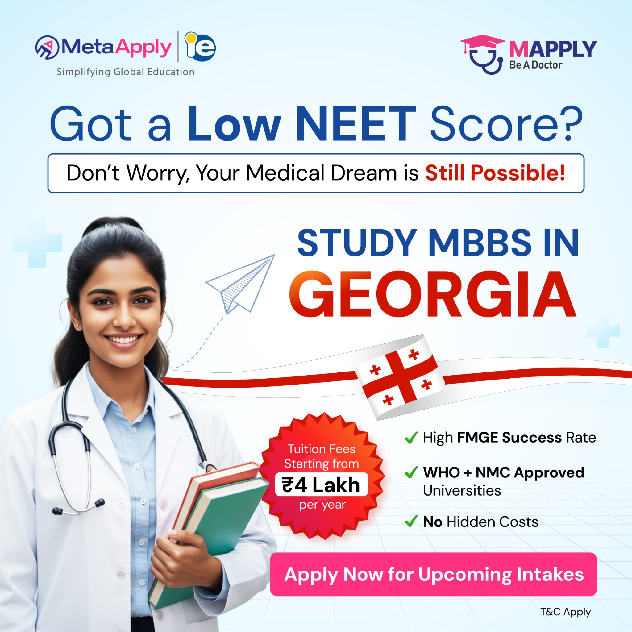 MetaApply - Study Abroad Facebook ad