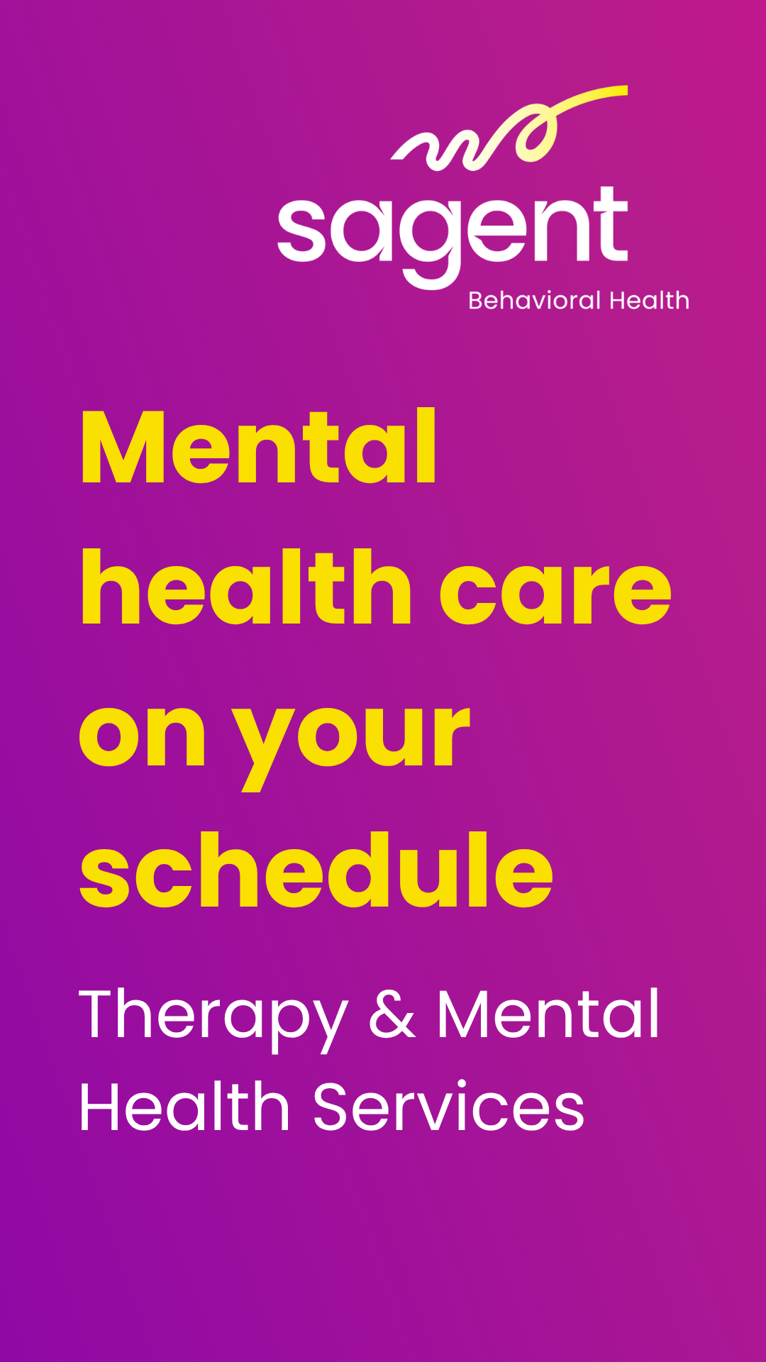 Sagent Behavioral Health Facebook ad