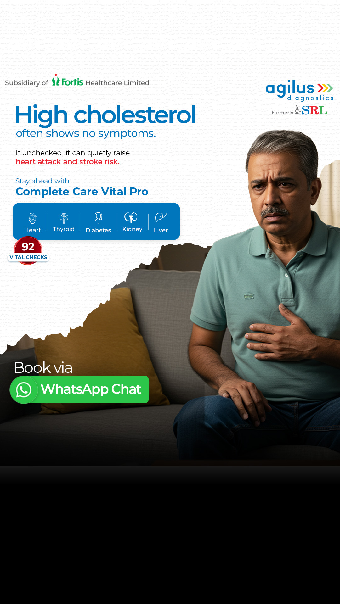 Agilus Diagnostics Facebook ad