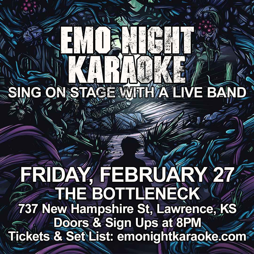Emo Night Karaoke Facebook ad: Emo Night Karaoke Lawrence, KS