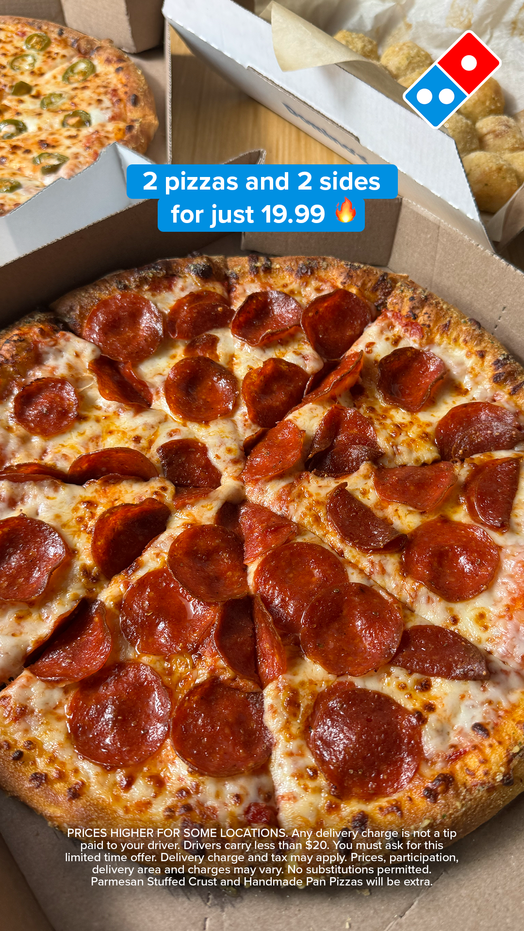 Domino's Pizza Facebook ad