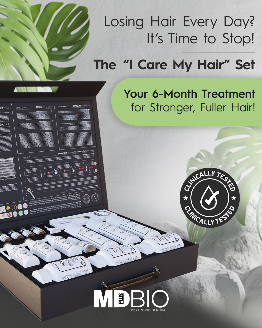 MD Plus Bio Professional Hair Care Facebook ad