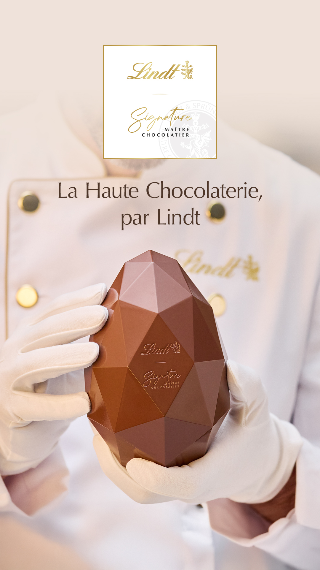 Lindt Facebook ad