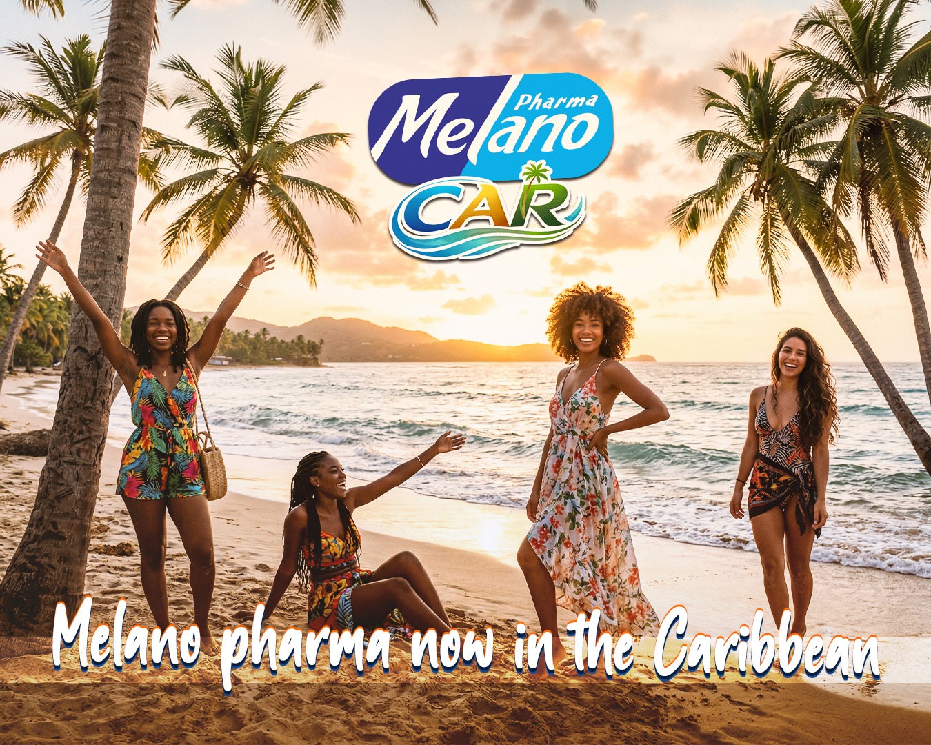 Melano Pharma CAR Facebook ad: Melano Pharma is proudly expanding across the Caribbean