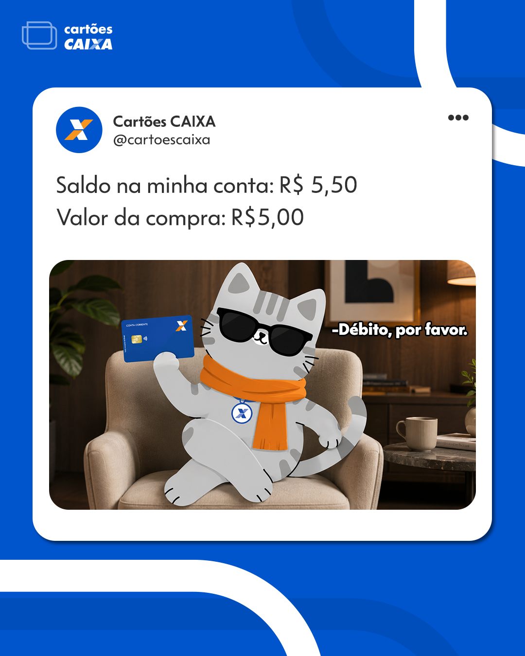 Cartões CAIXA Facebook ad: Cartões CAIXA (@cartoescaixa) • Instagram photos and videos