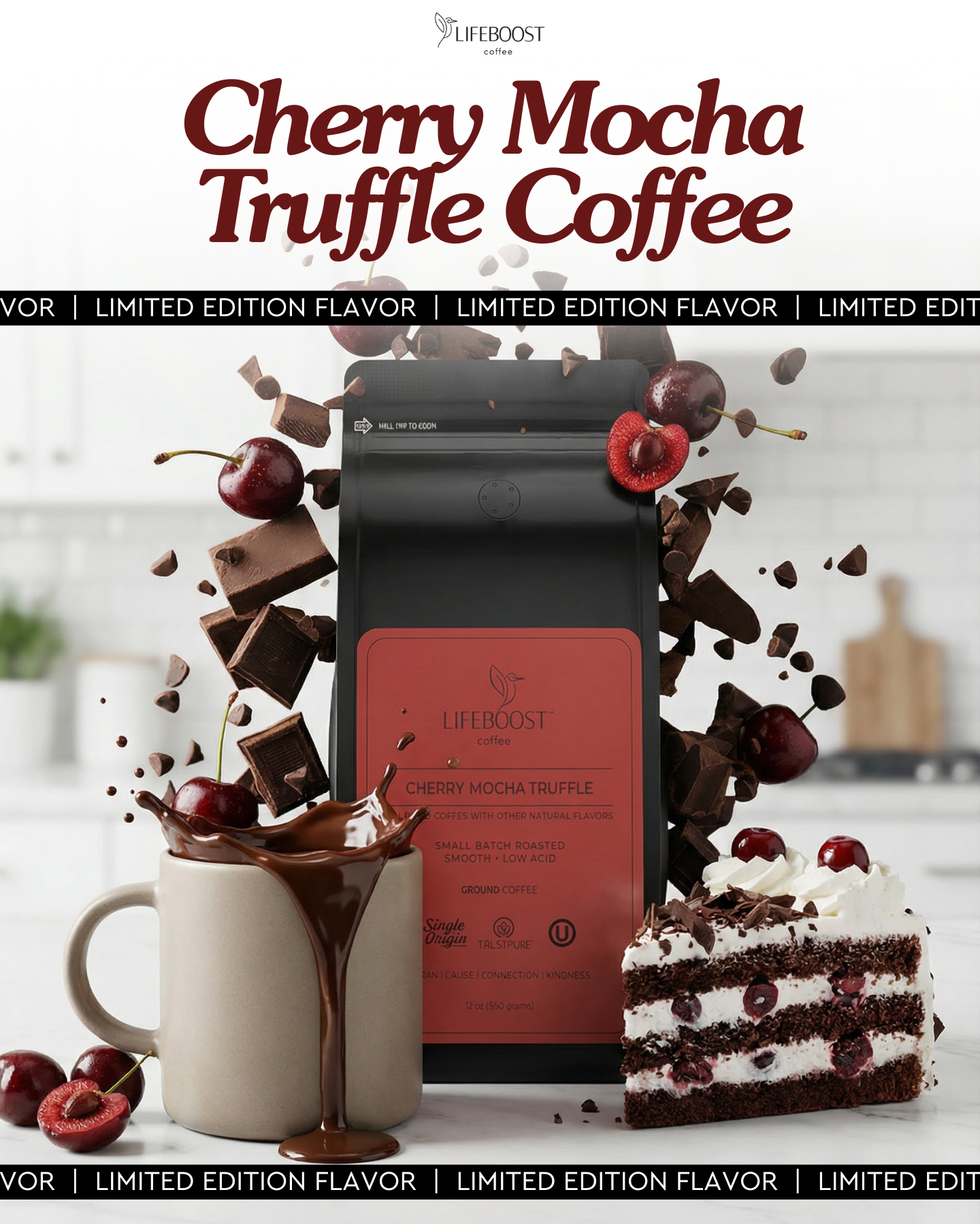 Lifeboost Coffee Facebook ad