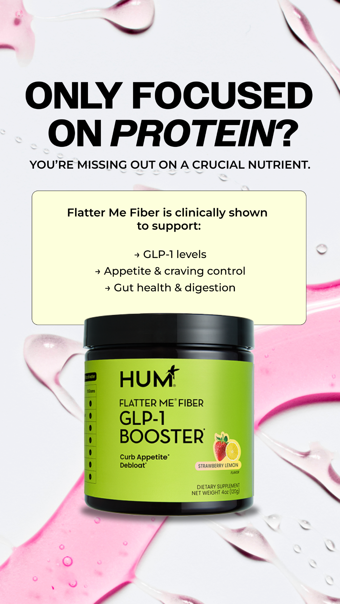 HUM Nutrition Facebook ad