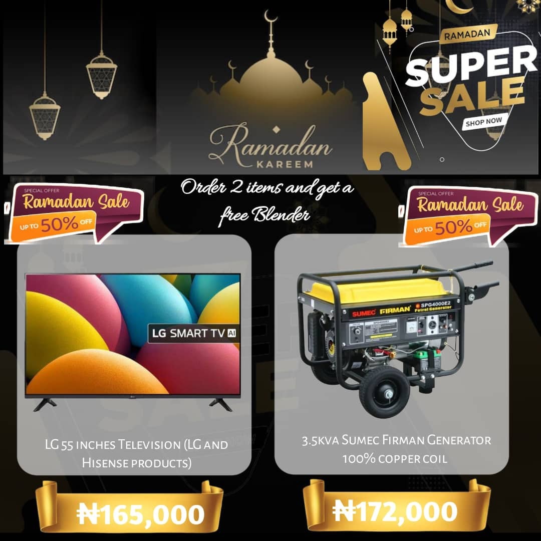 Online Purchase Facebook ad: Ramadan Deals Are Here!